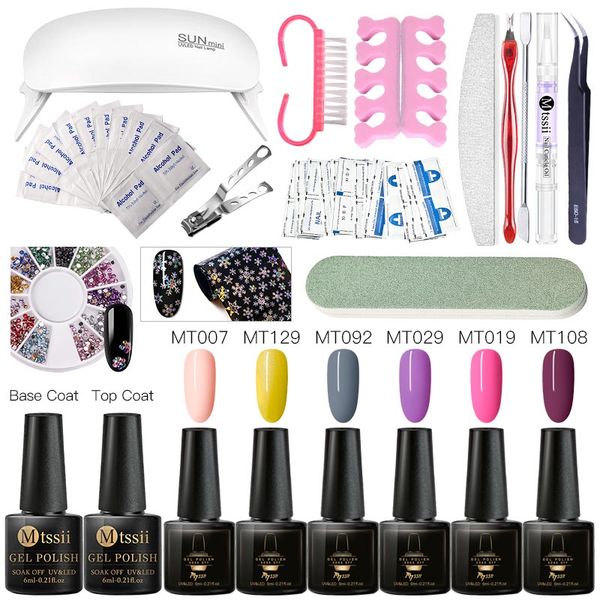 nail set 6w uv led lamp for manicure with gel nail polish set kit soak off gel varnish for art dryer machine tools
nail set 6w uv led lamp for manicure with gel nail polish set kit soak off gel varnish for art dryer machine tools