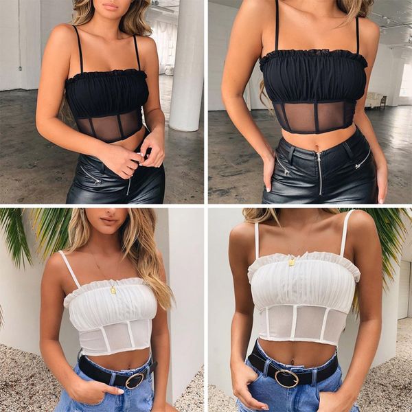 women's summer mesh micro-transparent camisole beach short paragraph backless solid color vest tanks & camis, White
women's summer mesh micro-transparent camisole beach short paragraph backless solid color vest tanks & camis, White