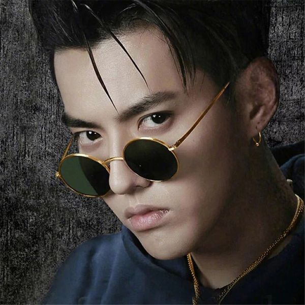 women men fashion clear lens sunglasses round metal frames sunglasses uv400 protection for female gradient eyewear, White;black
women men fashion clear lens sunglasses round metal frames sunglasses uv400 protection for female gradient eyewear, White;black