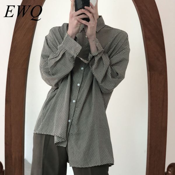 ewq / мужская одежда корейская мода черный белый принтинг рубашка для мужчин 2020 весна новый длинный рукав нерегулярные негабаритные топы 9, White;black
ewq / мужская одежда корейская мода черный белый принтинг рубашка для мужчин 2020 весна новый длинный рукав нерегулярные негабаритные топы 9, White;black