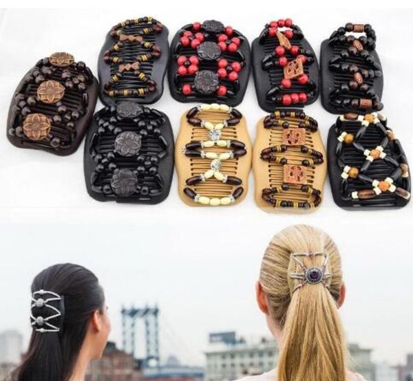 retro double beaded hair magic comb clip beads elasticity hairpin stretchy hair combs pins for women hair accessories, Slivery;white
retro double beaded hair magic comb clip beads elasticity hairpin stretchy hair combs pins for women hair accessories, Slivery;white
