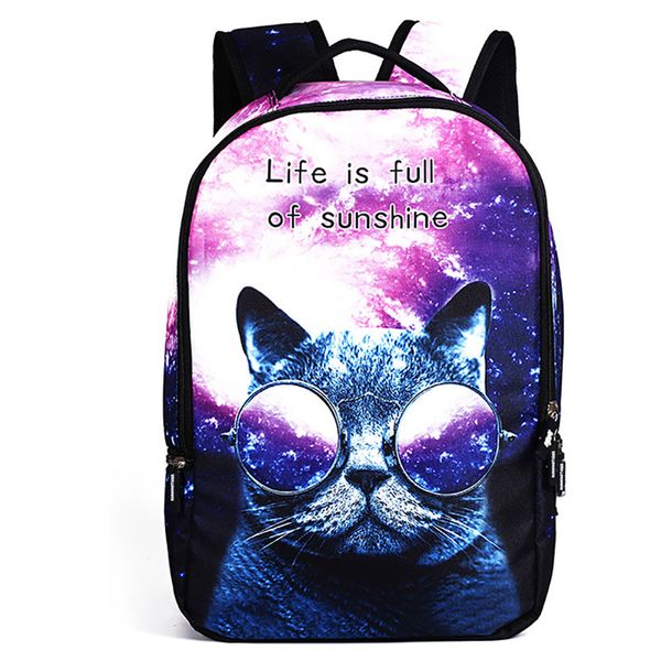 starry sky cool cat school backpack for teenage girls boys junior high school multifunction large capacity travel bags
starry sky cool cat school backpack for teenage girls boys junior high school multifunction large capacity travel bags