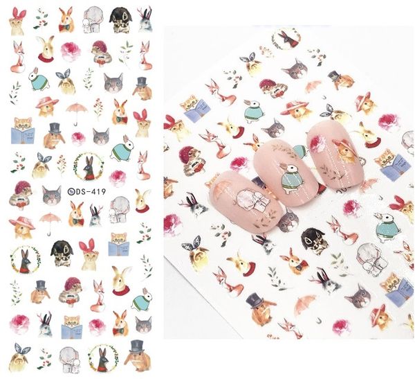30 styles cartoon patterns nails art manicure water decal decorations design water transfer nail sticker for nails tips beauty, Black
30 styles cartoon patterns nails art manicure water decal decorations design water transfer nail sticker for nails tips beauty, Black