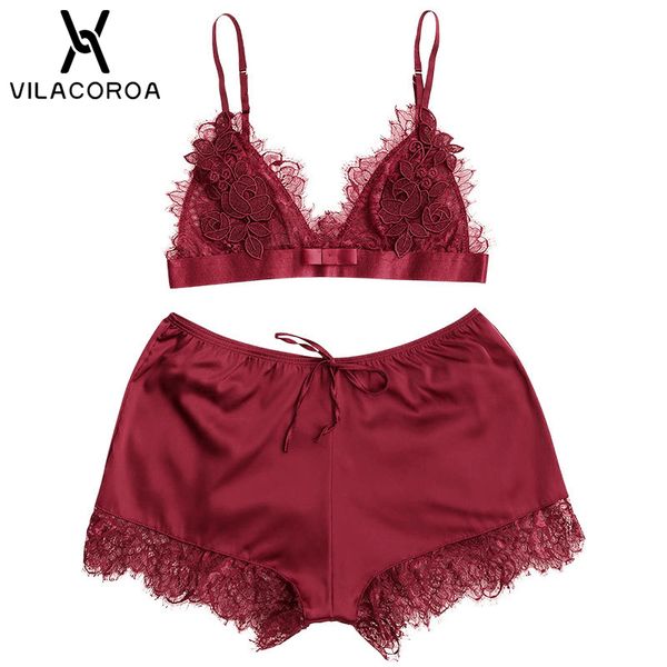 summer silk women pajamas lace embroidery bow v-neck camis sleeveless open back bra + shorts pajama set pajamas for women, Blue;gray
summer silk women pajamas lace embroidery bow v-neck camis sleeveless open back bra + shorts pajama set pajamas for women, Blue;gray