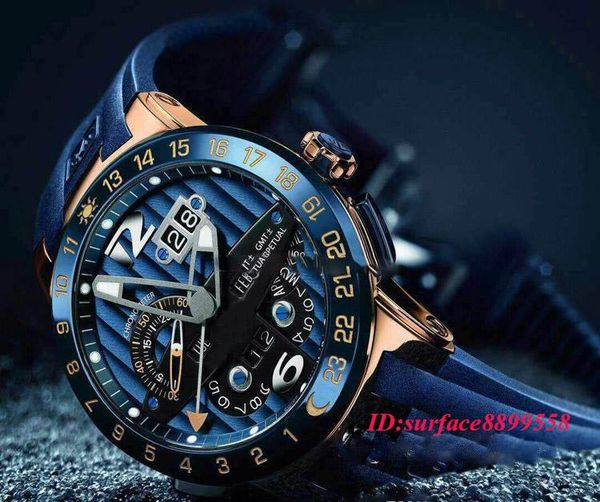 2019 new ulysse executive el toro/black toro perpetual calendar gmt 326-00-3/bq rose gold blue dial rubber automatic mens watch un-17c3, Slivery;brown
2019 new ulysse executive el toro/black toro perpetual calendar gmt 326-00-3/bq rose gold blue dial rubber automatic mens watch un-17c3, Slivery;brown