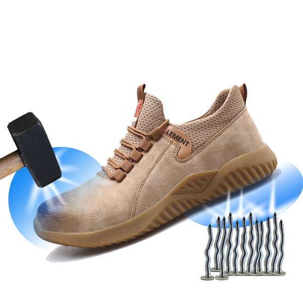 men's outdoor steel toe anti smashing work shoe indestructible shoes mens winter sneakers breathable safety shoes dropshipping, Black
men's outdoor steel toe anti smashing work shoe indestructible shoes mens winter sneakers breathable safety shoes dropshipping, Black