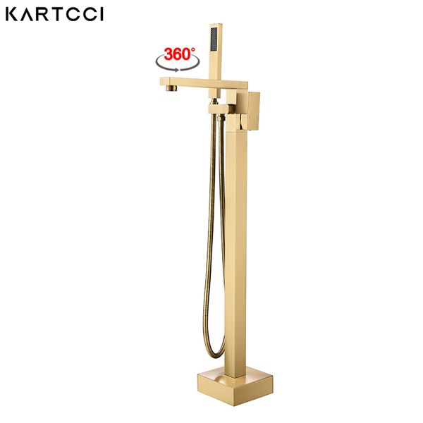 bathtub faucets kartcci floor mounted standing tub faucet swivel spout filler brushed gold,brushed nickel, mablack
bathtub faucets kartcci floor mounted standing tub faucet swivel spout filler brushed gold,brushed nickel, mablack