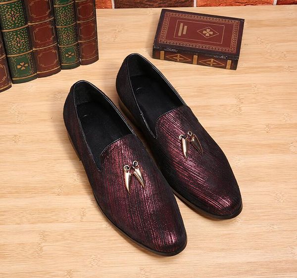 new style italian men loafers khaki rivet slip-on shoes luxury party wedding black velvet dress shoes men's flats 37-45 x69
new style italian men loafers khaki rivet slip-on shoes luxury party wedding black velvet dress shoes men's flats 37-45 x69