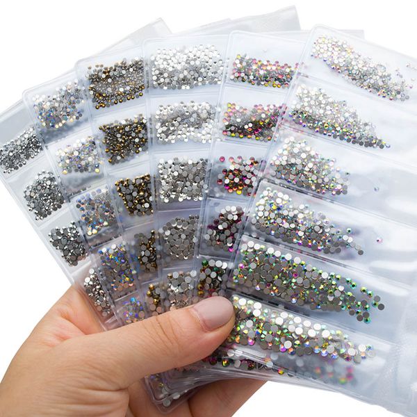 multi-size glass nail rhinestones 1440pcs crystal rhinestones for nail art decorations set crystals strass charms mjz2098, Silver;gold
multi-size glass nail rhinestones 1440pcs crystal rhinestones for nail art decorations set crystals strass charms mjz2098, Silver;gold