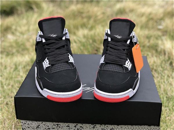2019 air og 4 bred basketball shoes black cement grey summit fire red 308497-060 men sports sneakers with box, White;red
2019 air og 4 bred basketball shoes black cement grey summit fire red 308497-060 men sports sneakers with box, White;red