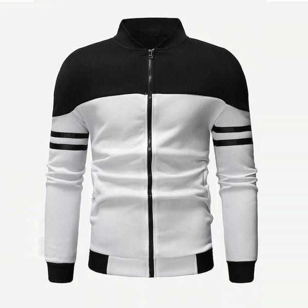 men's jacket 2019 new fashion jacket / stitching special men's cardigan stand collar stitching, Black;brown
men's jacket 2019 new fashion jacket / stitching special men's cardigan stand collar stitching, Black;brown