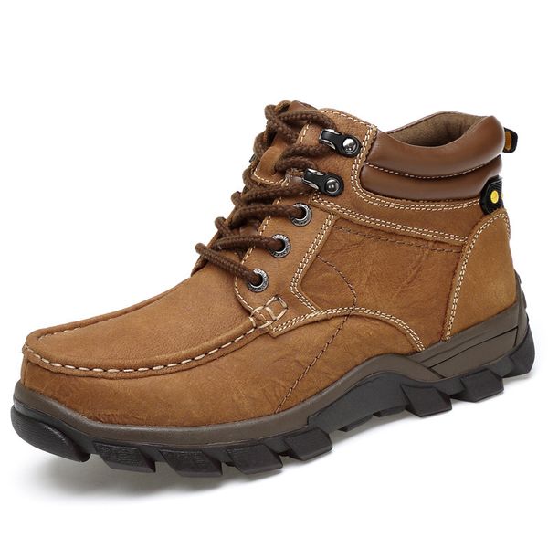 winter men new ankle warm plush thicken outdoor boots male non-slip lace-up climbing boot men fashion work snow boots, Black
winter men new ankle warm plush thicken outdoor boots male non-slip lace-up climbing boot men fashion work snow boots, Black