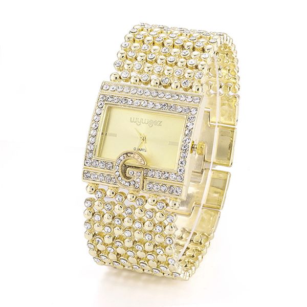 women watch bracelet watch diamond inlay round full rhinestone bracelet analog quartz movement wrist gold ye1, Slivery;brown
women watch bracelet watch diamond inlay round full rhinestone bracelet analog quartz movement wrist gold ye1, Slivery;brown