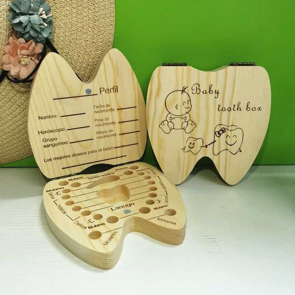 english /spanish /portuguese baby tooth box wooden milk teeth umbilical organizer storage boys girls souvenir case baby gifts
english /spanish /portuguese baby tooth box wooden milk teeth umbilical organizer storage boys girls souvenir case baby gifts