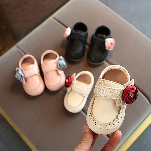 Leather Shoes Girls Flowers Spring And Autumn New Baby Toddler Shoes Soft Bottom Kids Shoes, Black;grey
Leather Shoes Girls Flowers Spring And Autumn New Baby Toddler Shoes Soft Bottom Kids Shoes, Black;grey