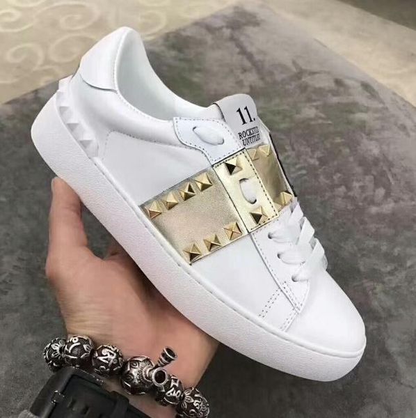With Box Top Quality Womens Designer Leather Casual Shoes Ladies Fashion Luxury White Flats Wedding Party Walking Shoes Trainers
With Box Top Quality Womens Designer Leather Casual Shoes Ladies Fashion Luxury White Flats Wedding Party Walking Shoes Trainers