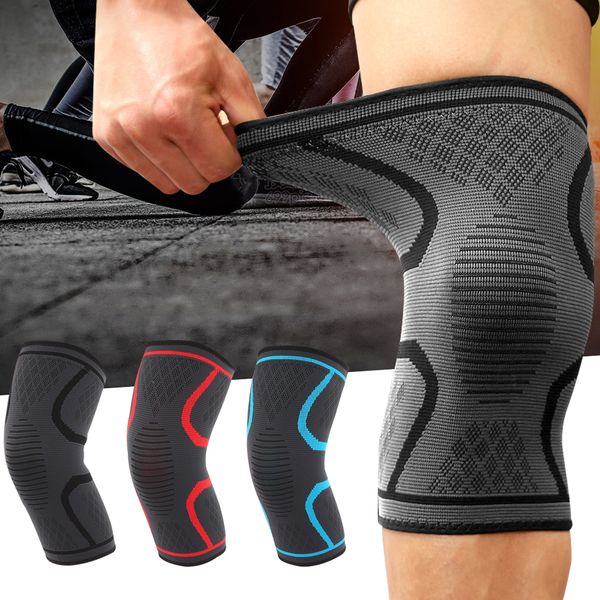 1pcs fitness running cycling knee support braces elastic nylon sport compression knee pad sleeve for basketball volleyball, Black;gray
1pcs fitness running cycling knee support braces elastic nylon sport compression knee pad sleeve for basketball volleyball, Black;gray