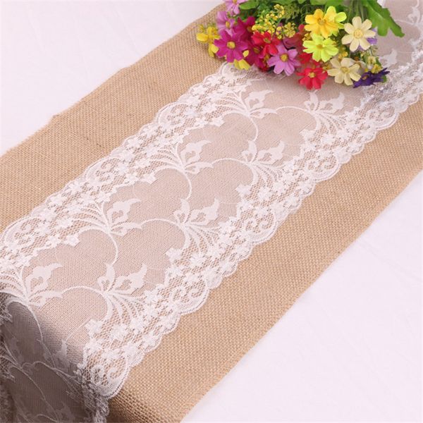 30*275cm vintage white lace burlap table runner jute hessian tablecloth birthday event party supplies wedding decoration 62554
30*275cm vintage white lace burlap table runner jute hessian tablecloth birthday event party supplies wedding decoration 62554