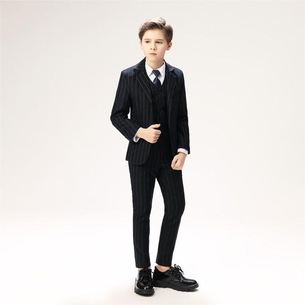 yuanlu boys suits blazer jacket for wedding piano boys dress black strips autumn & winter kids suits baby clothes
yuanlu boys suits blazer jacket for wedding piano boys dress black strips autumn & winter kids suits baby clothes