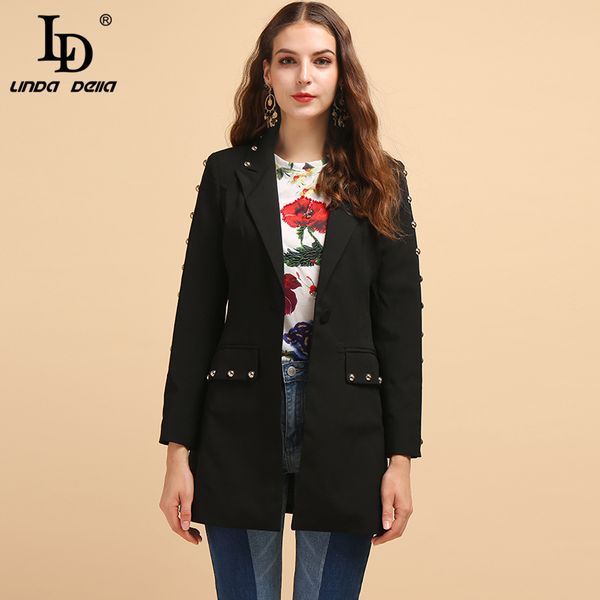 ld linda della fashion runway осень зима карьера blazer женская с длинным рукавом карманы кнопка элегантный casual черный пальто tops, White;black
ld linda della fashion runway осень зима карьера blazer женская с длинным рукавом карманы кнопка элегантный casual черный пальто tops, White;black