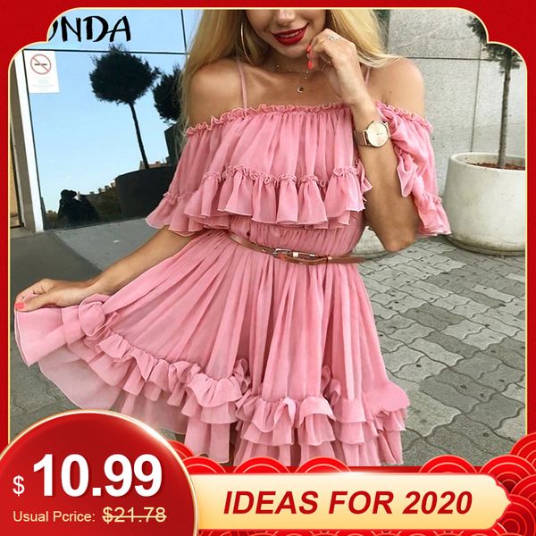 vonda ruffles dress holiday off shoulder sundress women 2020 summer party dresses beach female plus size casual vestidos, Black;gray 
vonda ruffles dress holiday off shoulder sundress women 2020 summer party dresses beach female plus size casual vestidos, Black;gray