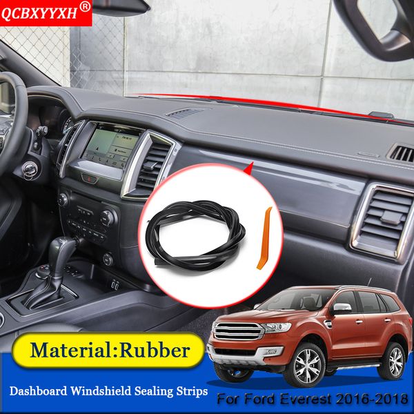 qcbxyyxh car-styling rubber anti-noise soundproof dustproof car dashboard windshield sealing strips for everest 2016-2018
qcbxyyxh car-styling rubber anti-noise soundproof dustproof car dashboard windshield sealing strips for everest 2016-2018