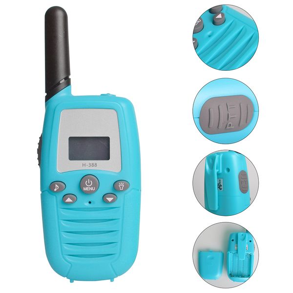 2pcs children radio set kids walkie talkie handheld intercom supports ptt(push to talk) function with lcd display & flashlight
2pcs children radio set kids walkie talkie handheld intercom supports ptt(push to talk) function with lcd display & flashlight