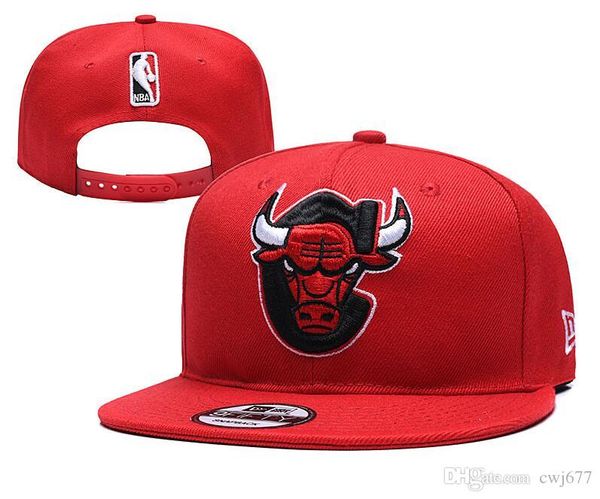 

2019 NBA CHICAGO BULLS Бейсбольные кепки Новый стиль Жулики и замки Кепка Snapback Шапки Hip-pop Ша