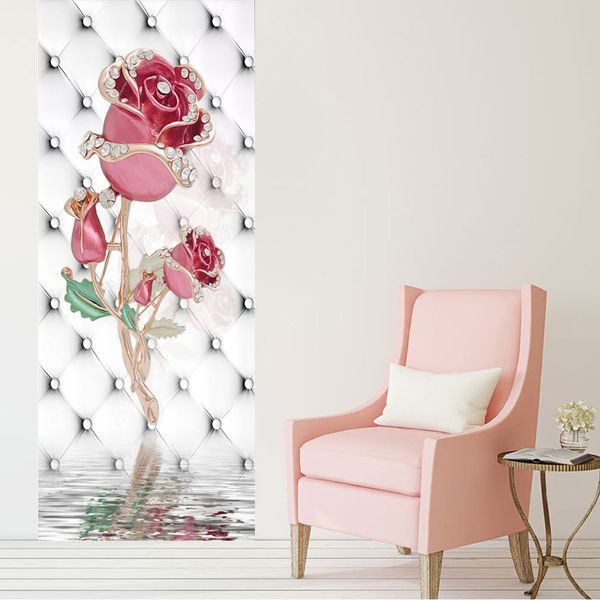 pvc self-adhesive waterproof door sticker 3d pink rose flowers soft roll jewelry mural wallpaper living room home poster sticker
pvc self-adhesive waterproof door sticker 3d pink rose flowers soft roll jewelry mural wallpaper living room home poster sticker