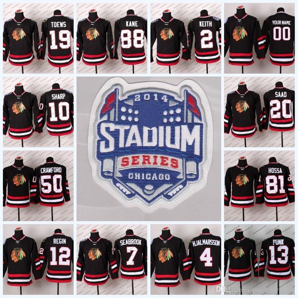 2014 Stadium Series Chicago Blackhawks 19 Jonathan Toews 81 Marian Hossa 88 Patrick Kane 50 Corey Crawford Hockey Jerseys
2014 Stadium Series Chicago Blackhawks 19 Jonathan Toews 81 Marian Hossa 88 Patrick Kane 50 Corey Crawford Hockey Jerseys