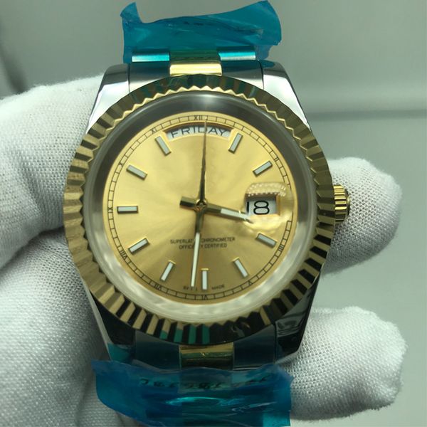 новая мода 18 цветов роскошные часы автоматический daydate мужчины автоматический самозавод 40 мм 18 карат часы из нержавеющей стали наручны, Slivery;brown
новая мода 18 цветов роскошные часы автоматический daydate мужчины автоматический самозавод 40 мм 18 карат часы из нержавеющей стали наручны, Slivery;brown