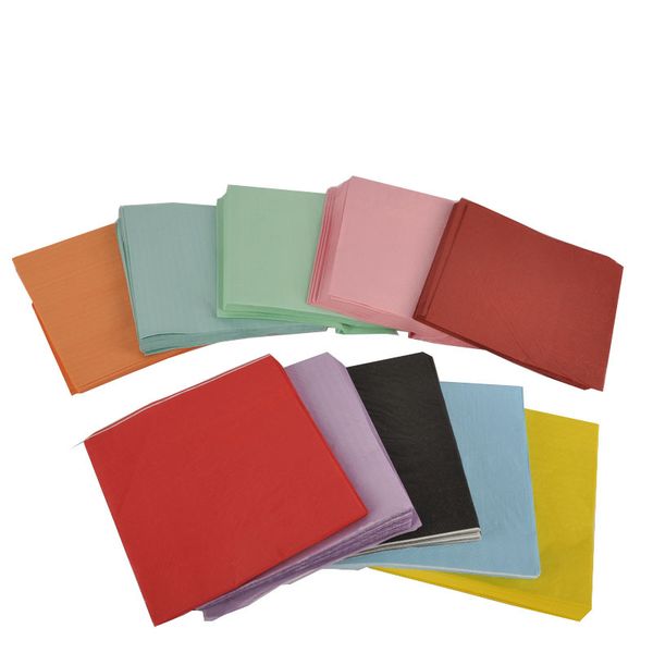 20pcs multicolor solid colours printing paper handkerchiefs luncheon plain napkins birthday party disposable tableware napkin
20pcs multicolor solid colours printing paper handkerchiefs luncheon plain napkins birthday party disposable tableware napkin