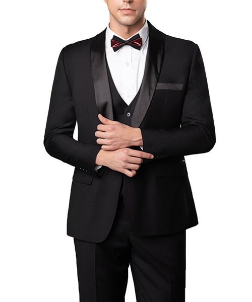 men's suits & blazers 2021 black groom tuxedos double breasted lapel costume homme mens wedding (jacket+pants+ vest) 100% real image, White;black
men's suits & blazers 2021 black groom tuxedos double breasted lapel costume homme mens wedding (jacket+pants+ vest) 100% real image, White;black