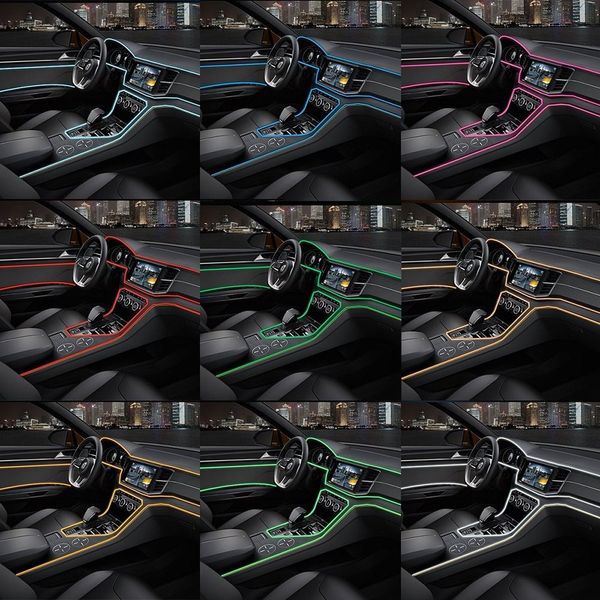 el wire waterproof led strip light neon light glow light line rope tube cable+battery controller party car decoration
el wire waterproof led strip light neon light glow light line rope tube cable+battery controller party car decoration