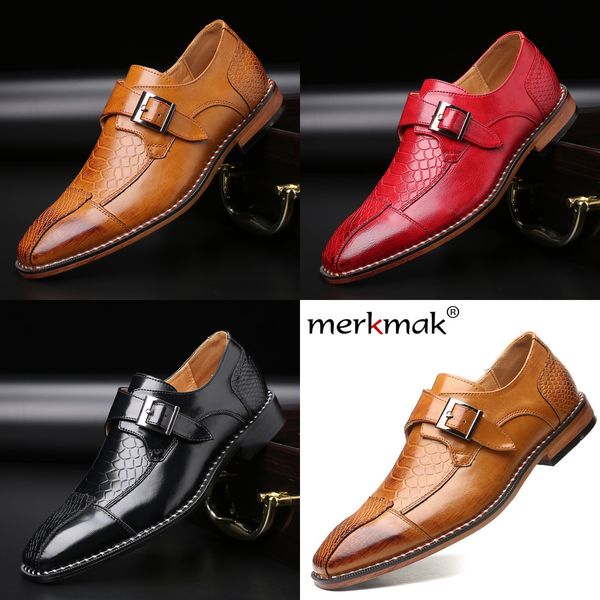 merkmak classic crocodile pattern men business dress shoes pointy pu leather formal shoe big size 48 male party wedding footwear, Black
merkmak classic crocodile pattern men business dress shoes pointy pu leather formal shoe big size 48 male party wedding footwear, Black