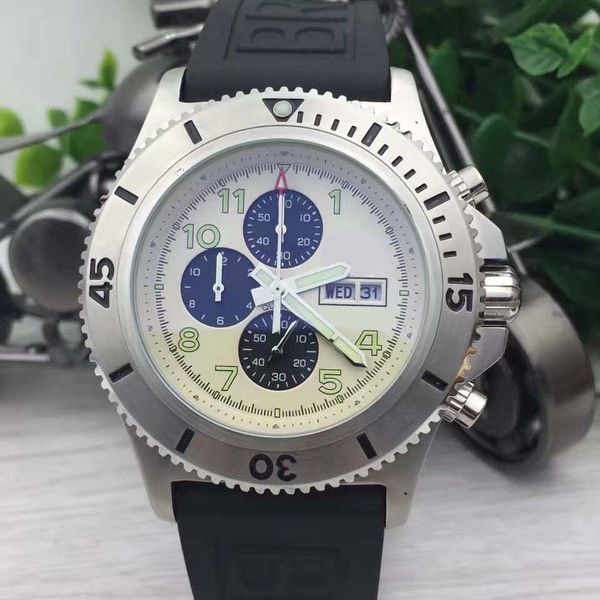br 1884 galactic masculine style mens wristwatches outdoor white dial day date watch quartz chronograph excellent 48mm men watches, Slivery;brown
br 1884 galactic masculine style mens wristwatches outdoor white dial day date watch quartz chronograph excellent 48mm men watches, Slivery;brown
