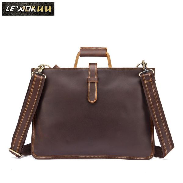 original leather male fashion design business briefcase 14" lapdocument case attache messenger bag tote portfolio 6077
original leather male fashion design business briefcase 14" lapdocument case attache messenger bag tote portfolio 6077