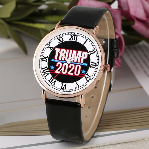 fashion modern usa 45th president trump 2020 make america great again analog quartz wrist watch with black leather bracelet, Slivery;brown
fashion modern usa 45th president trump 2020 make america great again analog quartz wrist watch with black leather bracelet, Slivery;brown