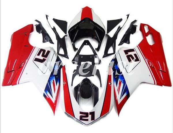 new abs injection full fairings kit fit for ducati 848 evo 1098 1198 2007 2008 2009 2010 2011 2012 body set custom red white blue
new abs injection full fairings kit fit for ducati 848 evo 1098 1198 2007 2008 2009 2010 2011 2012 body set custom red white blue