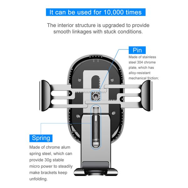 baseus qi wireless charger car holder for mobile phone in car for iphone x samsung galaxy s9 quick charge car mount phone stand
baseus qi wireless charger car holder for mobile phone in car for iphone x samsung galaxy s9 quick charge car mount phone stand