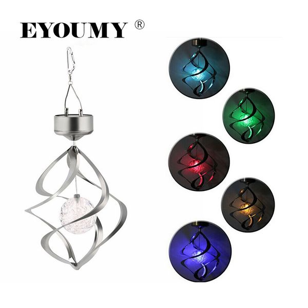 eyoumy spiral whirlwind shaped color changing rgb solar lights led wind chimes spinner outdoor hanging garden light courtyard decoration
eyoumy spiral whirlwind shaped color changing rgb solar lights led wind chimes spinner outdoor hanging garden light courtyard decoration