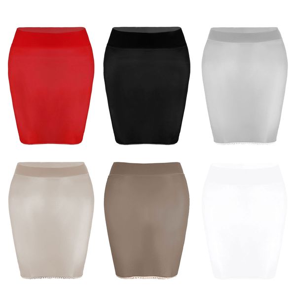 iiniim women ladies night club shimmering high waist ultra thin smooth see through high elasticity bodycon mini skirts, Black
iiniim women ladies night club shimmering high waist ultra thin smooth see through high elasticity bodycon mini skirts, Black