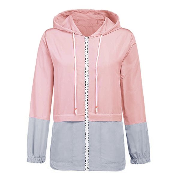 spring autumn sport coat hoody women fashion patchwork thin skinsuits hooded zipper long sleeve casual sport coat jacket femme 5, Black;brown
spring autumn sport coat hoody women fashion patchwork thin skinsuits hooded zipper long sleeve casual sport coat jacket femme 5, Black;brown