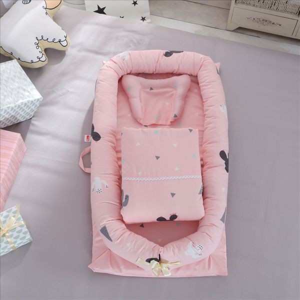 60 satin cotton baby portable detachable washable belt quilt baby isolation bed neonatal bed unloading
60 satin cotton baby portable detachable washable belt quilt baby isolation bed neonatal bed unloading