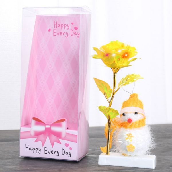 24k gold foil rose valentine's day rose gift handmade long stem flower with bear cartoon decor wedding gift
24k gold foil rose valentine's day rose gift handmade long stem flower with bear cartoon decor wedding gift