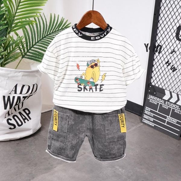 children's clothing set summer boys clothes sport suit fashion casual short sleeve o-neck 2 pieces cartoon t-shirt+shorts set, White
children's clothing set summer boys clothes sport suit fashion casual short sleeve o-neck 2 pieces cartoon t-shirt+shorts set, White