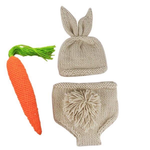 rabbit baby caps shorts carrot set newborn baby clothes girls boys crochet knit costume p pgraphy prop accessories, White
rabbit baby caps shorts carrot set newborn baby clothes girls boys crochet knit costume p pgraphy prop accessories, White