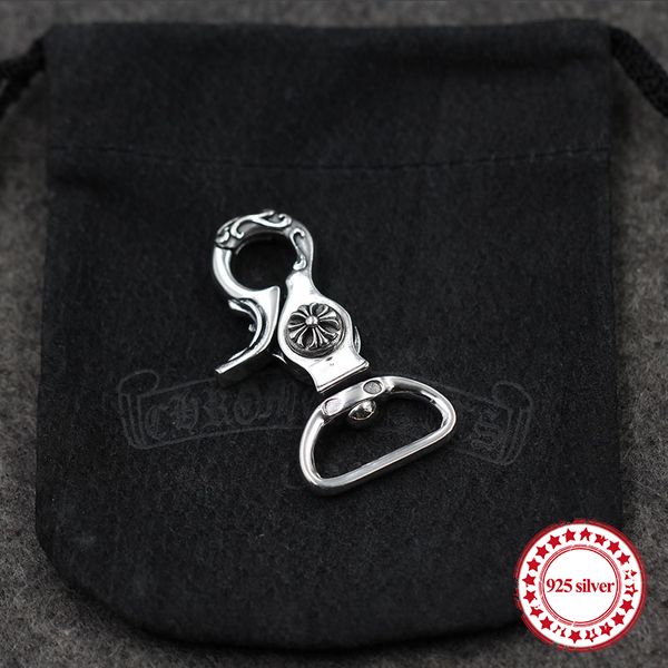 s925 sterling silver men's keychain personality classic punk style hip-hop domineering crosses shape send lover's gift jewelry, Slivery;golden
s925 sterling silver men's keychain personality classic punk style hip-hop domineering crosses shape send lover's gift jewelry, Slivery;golden