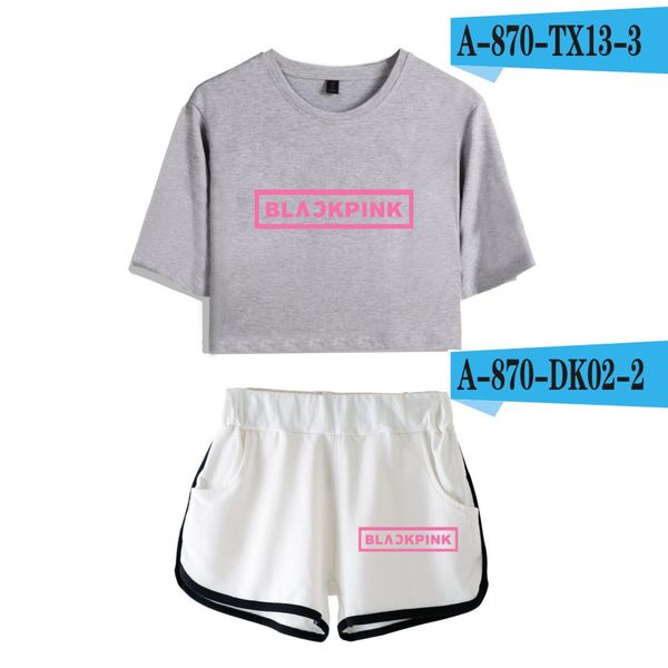 summer new blackpink womens combination simple navel short-sleeved shorts casual suit wholesale
summer new blackpink womens combination simple navel short-sleeved shorts casual suit wholesale