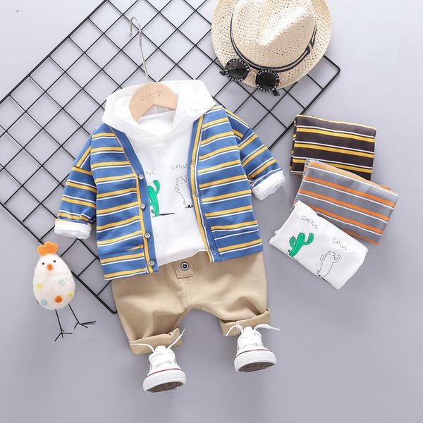 wenwendexingfu autumn baby boys clothing sets toddler infant clothes suits stripe coats t shirt pants children casual costume, White
wenwendexingfu autumn baby boys clothing sets toddler infant clothes suits stripe coats t shirt pants children casual costume, White